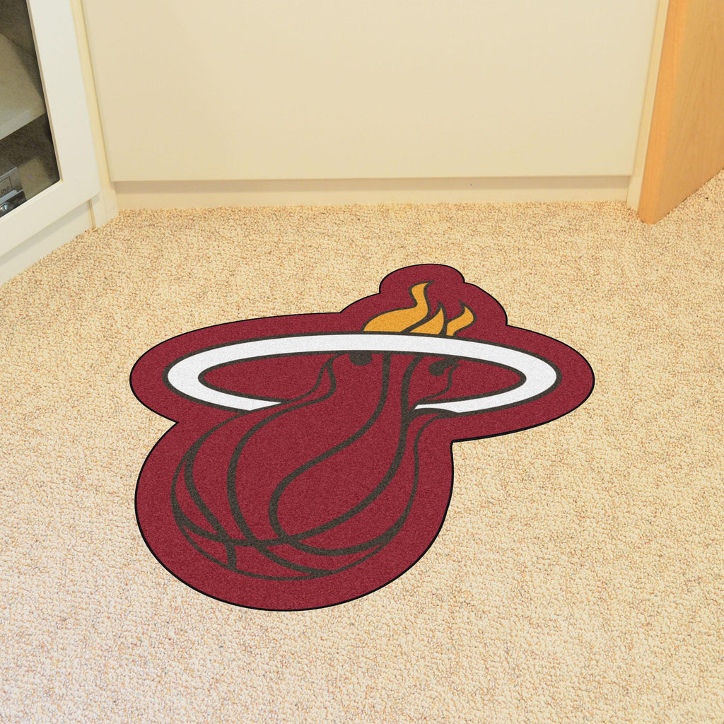 Miami Heat Mascot Mat 34.5" x 36" 