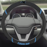 Carolina Panthers Steering Wheel Cover 15"x15" 