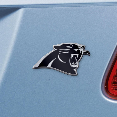 Carolina Panthers Chrome Emblem 3"x3.2" 