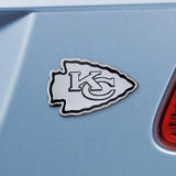 Kansas City Chiefs Chrome Emblem 3"x3.2" 
