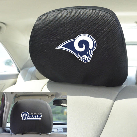 Los Angeles Rams Head Rest Cover 10"x13" 
