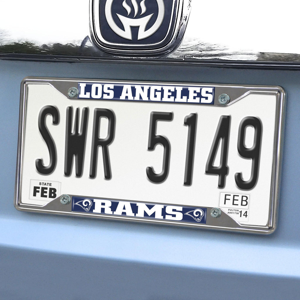 Los Angeles Rams License Plate Frame 6.25"x12.25" 