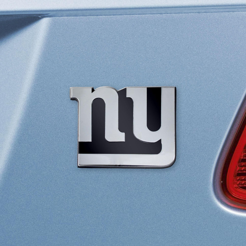 New York Giants Chrome Emblem 3"x3.2" 