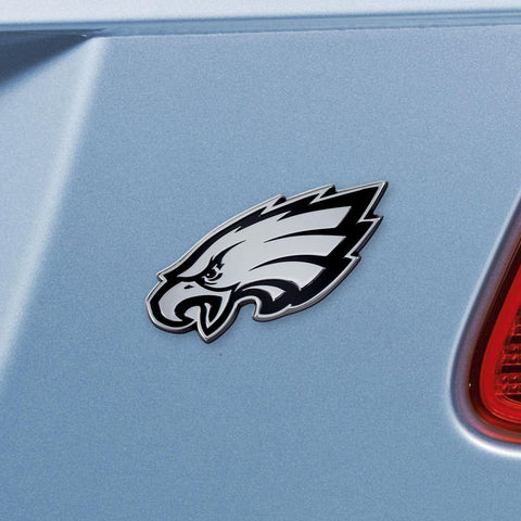 Philadelphia Eagles Chrome Emblem 3"x3.2" 