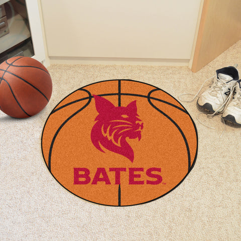 Bates College Basketball Mat 27" diameter