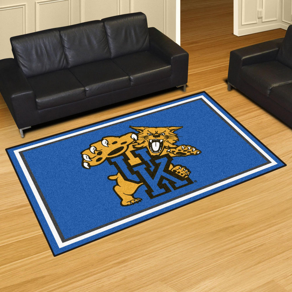 Kentucky Wildcats 5x8 Rug 59.5"x88" 