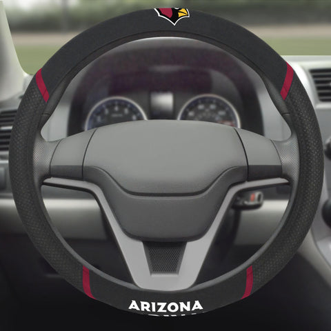 Arizona Cardinals Steering Wheel Cover 15"x15" 