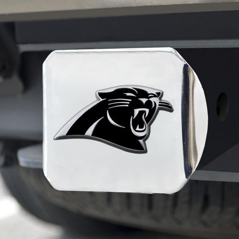 Carolina Panthers Chrome Hitch Chrome3.4"x4" 