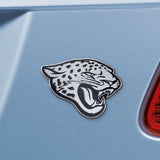 Jacksonville Jaguars Chrome Emblem 3"x3.2" 