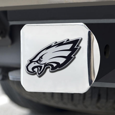 Philadelphia Eagles Chrome Hitch Chrome3.4"x4" 