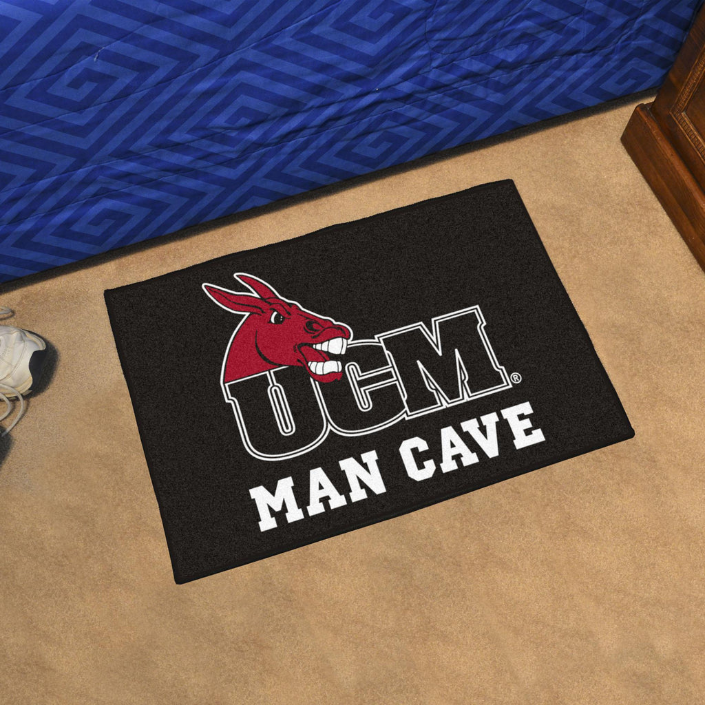 Central Missouri Mules Man Cave Starter 19"x30" 