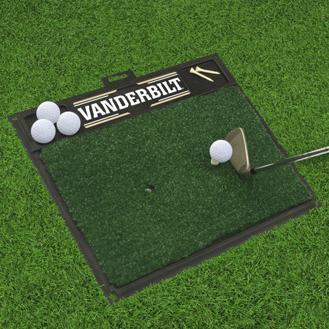 Vanderbilt Commodores Golf Hitting Mat 20" x 17" 