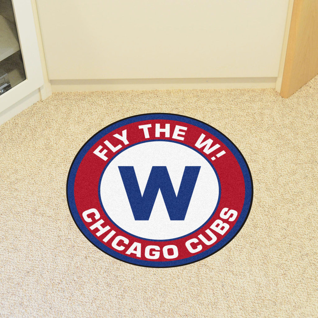 Chicago Cubs Roundel Mat 27" diameter 