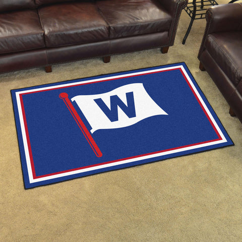 Chicago Cubs 4x6 Rug 44"x71" 