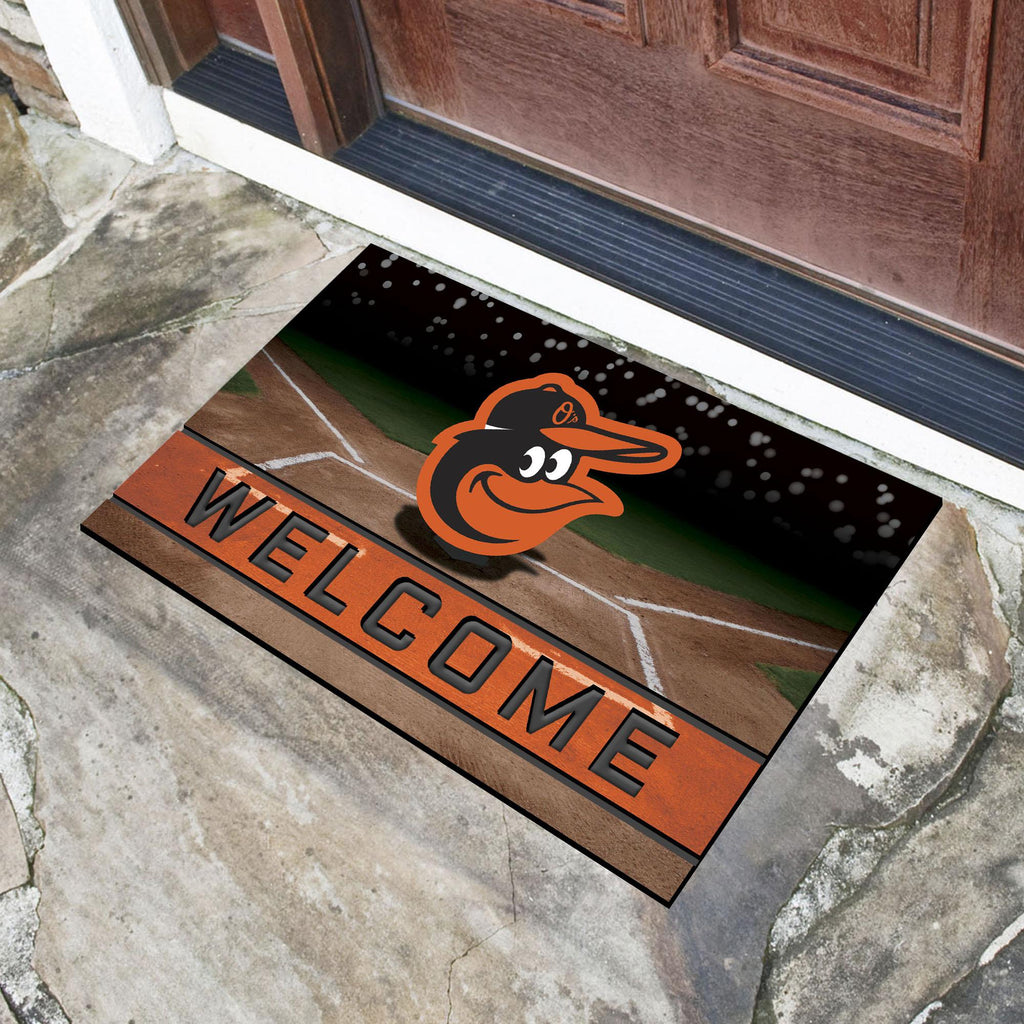 Baltimore Orioles Crumb Rubber Door Mat 18"x30" 