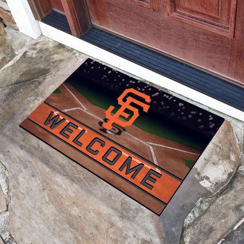 San Francisco Giants Crumb Rubber Door Mat 18"x30" 
