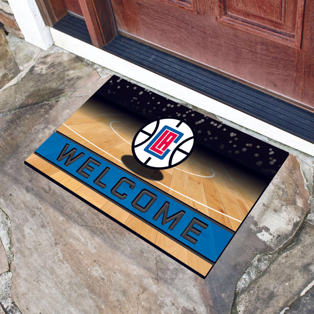 Los Angeles Clippers Crumb Rubber Door Mat 18"x30" 