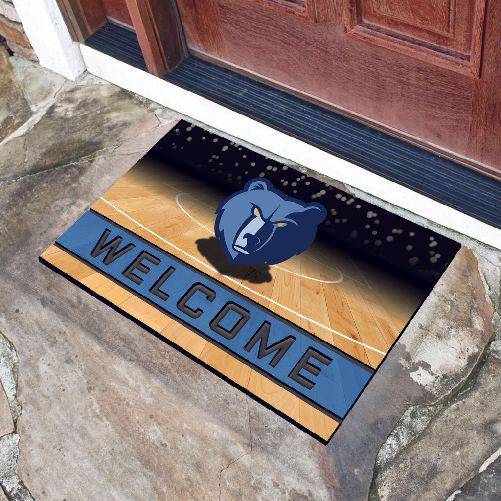 Memphis Grizzlies Crumb Rubber Door Mat 18"x30" 