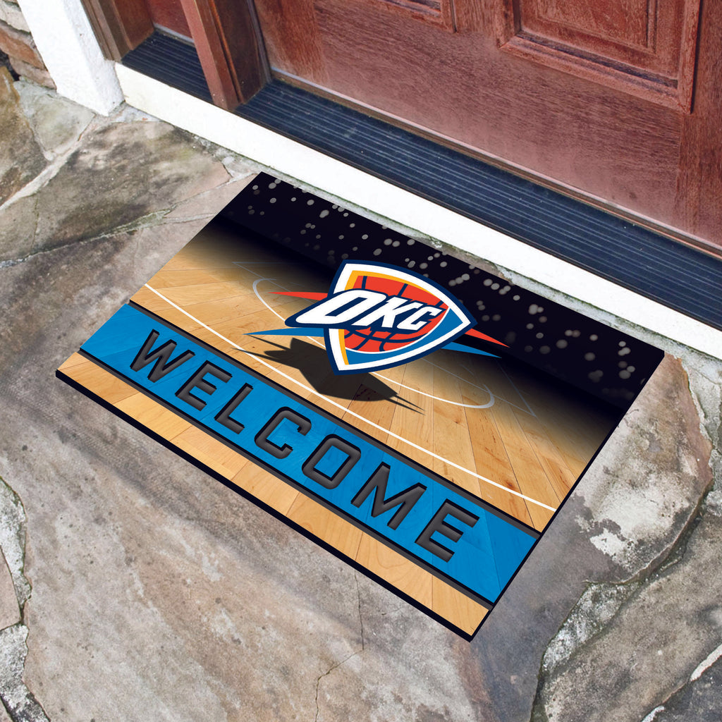 Oklahoma City Thunder Crumb Rubber Door Mat 18"x30" 