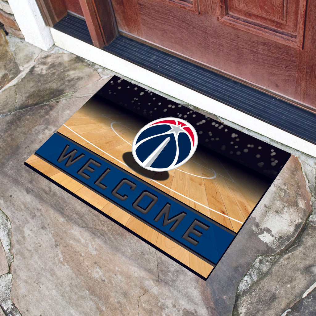 Washington Wizards Crumb Rubber Door Mat 18"x30" 