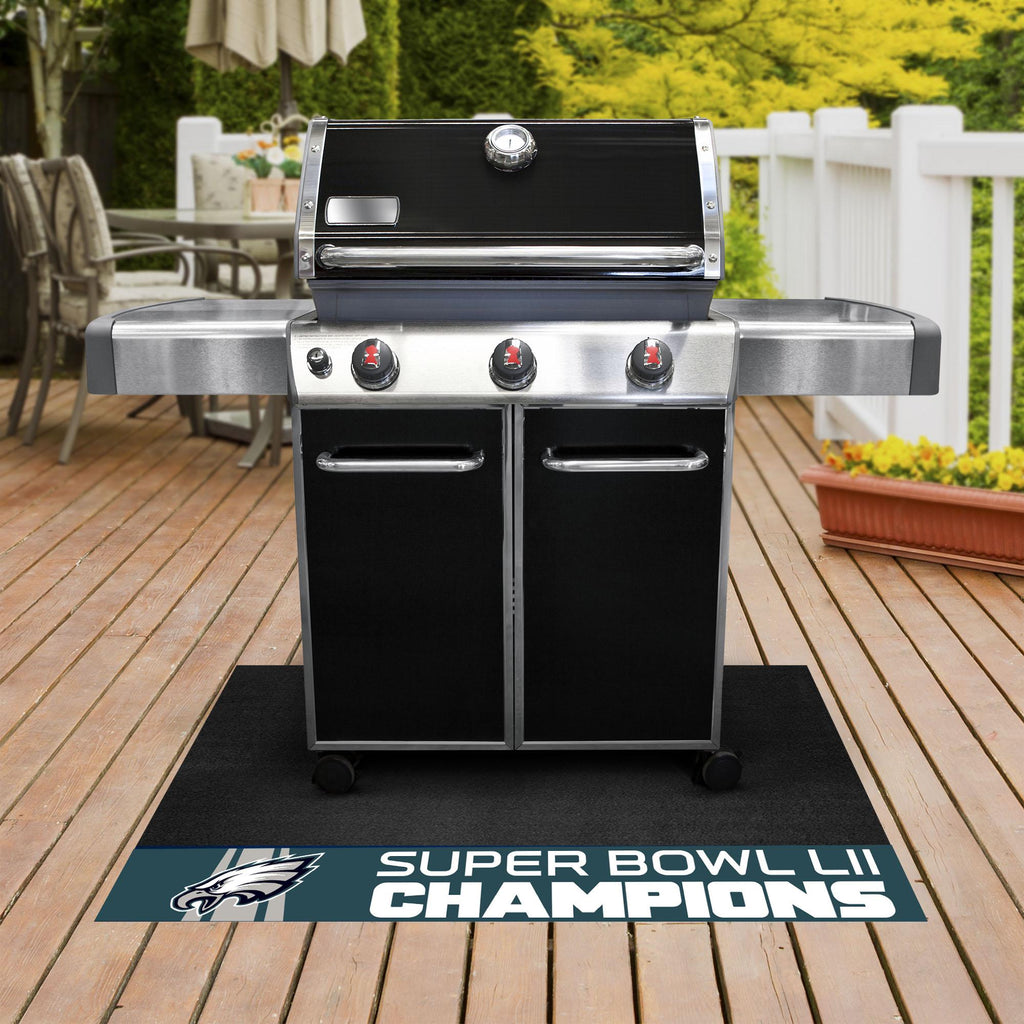 Philadelphia Eagles Super Bowl LII Champions Grill Mat 26"x42" 