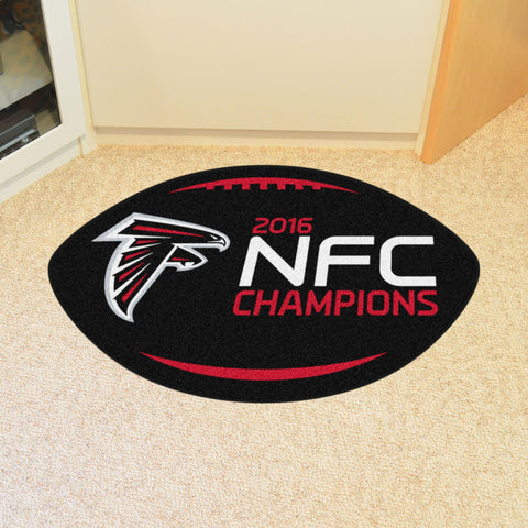 Atlanta Falcons Football Mat 20.5"x32.5" 