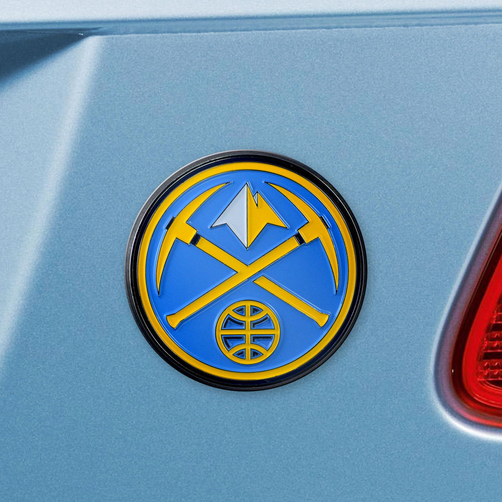 Denver Nuggets Color Emblem 3"x3.2" 