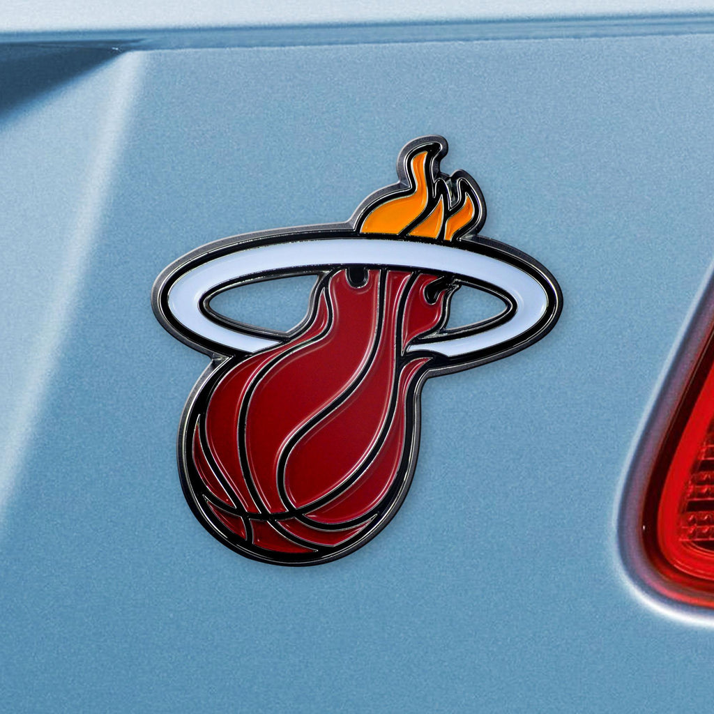 Miami Heat Color Emblem 3.2"x3" 