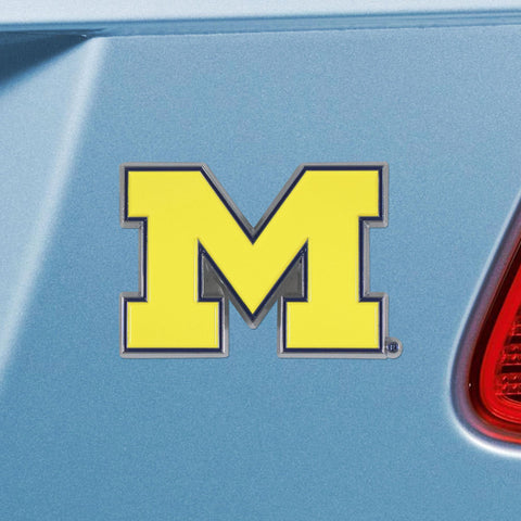 Michigan Wolverines Color Emblem 2.1"x3.2" 