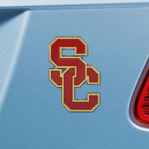 USC Trojans Color Emblem 3"x3.2" 