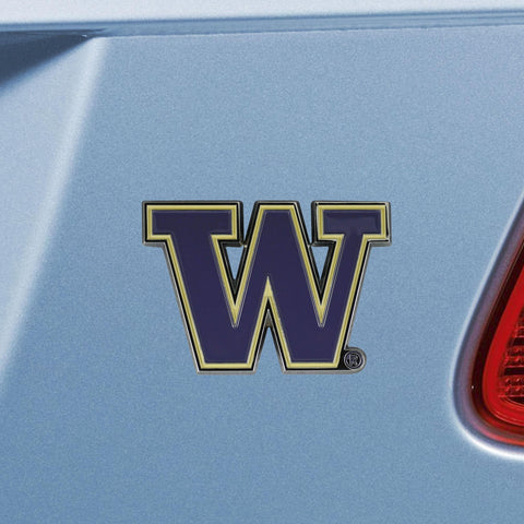 Washington Huskies Color Emblem 3.1"x2.2" 