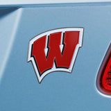 Wisconsin Badgers Color Emblem 3"x3.2" 