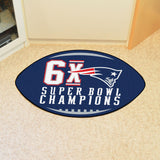 New England Patriots Football Mat 20.5"x32.5" 