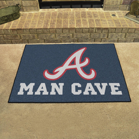 Atlanta Braves Man Cave All Star 33.75"x42.5" 