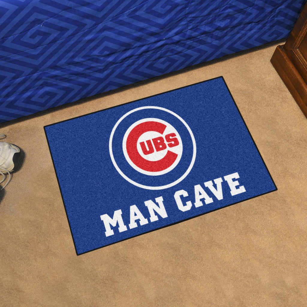 Chicago Cubs Man Cave Starter 19"x30" 