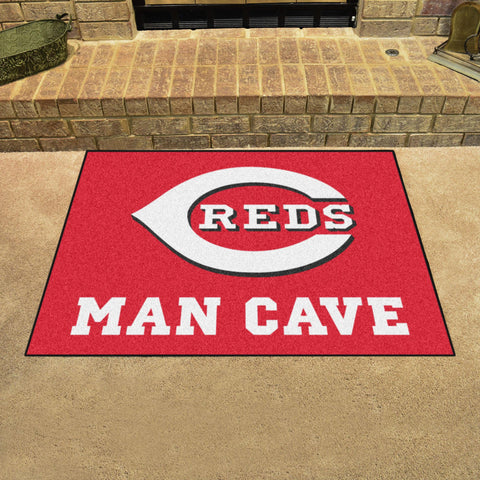 Cincinnati Reds Man Cave All Star 33.75"x42.5" 