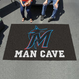 Miami Marlins Man Cave Ultimat 59.5"x94.5" 