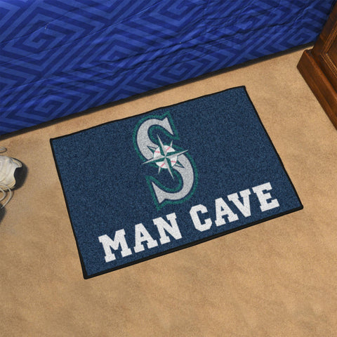 Seattle Mariners Man Cave Starter 19"x30" 
