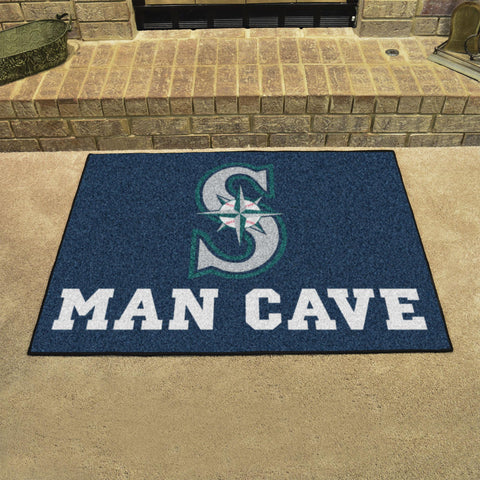 Seattle Mariners Man Cave All Star 33.75"x42.5" 