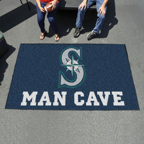 Seattle Mariners Man Cave Ultimat 59.5"x94.5" 