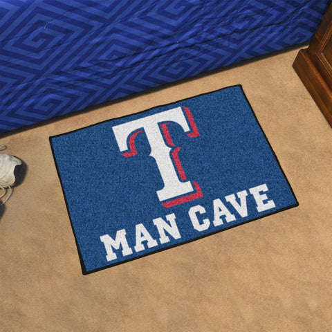 Texas Rangers Man Cave Starter 19"x30" 