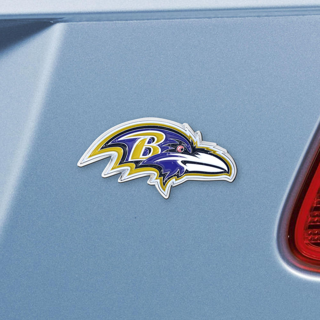 Baltimore Ravens Color Emblem3"x3.2" 