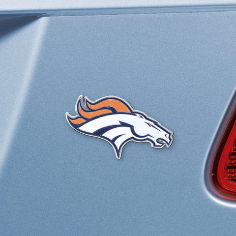 Denver Broncos Color Emblem3"x3.2" 