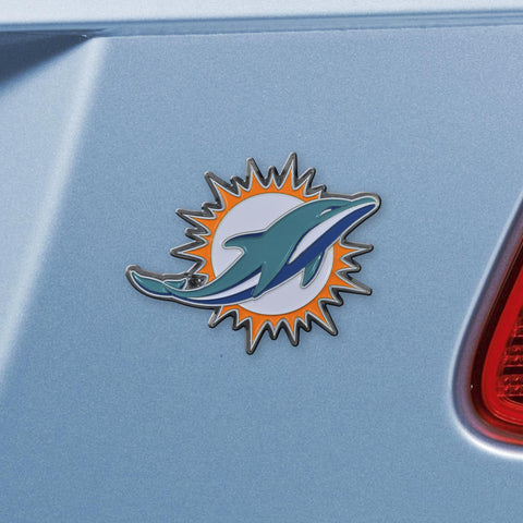 Miami Dolphins Color Emblem3"x3.2" 