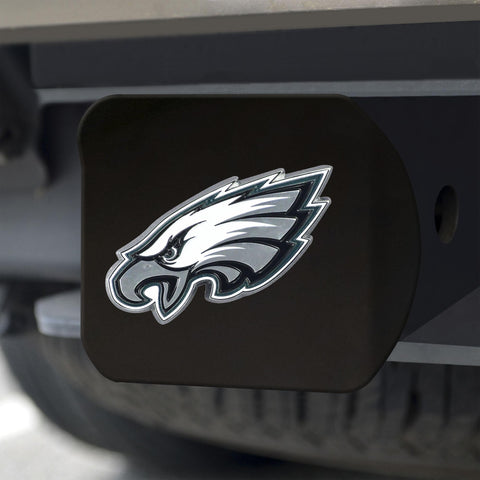 Philadelphia Eagles Color Hitch Cover Black3.4"x4" 