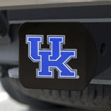 Kentucky Wildcats Hitch Cover Color on Black 3.4"x4" 