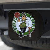 Boston Celtics Hitch Cover Color on Black 3.4"x4" 