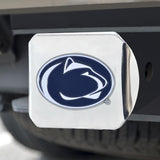 Penn State Nittany Lions Color Hitch Cover Chrome 3.4"x4" 