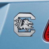 South Carolina Gamecocks Chrome Emblem 3"x3.2" 