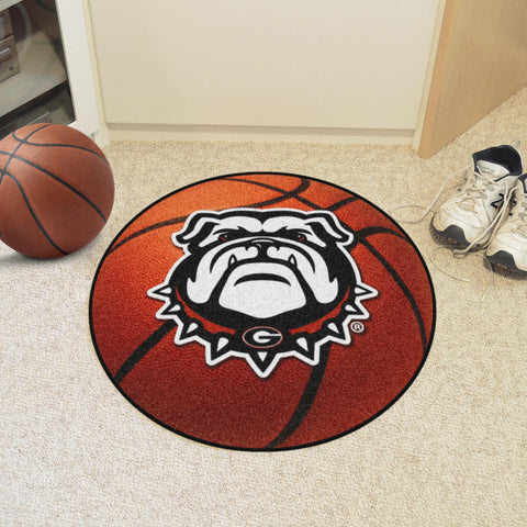 Georgia Bulldogs Basketball Mat 27" diameter 